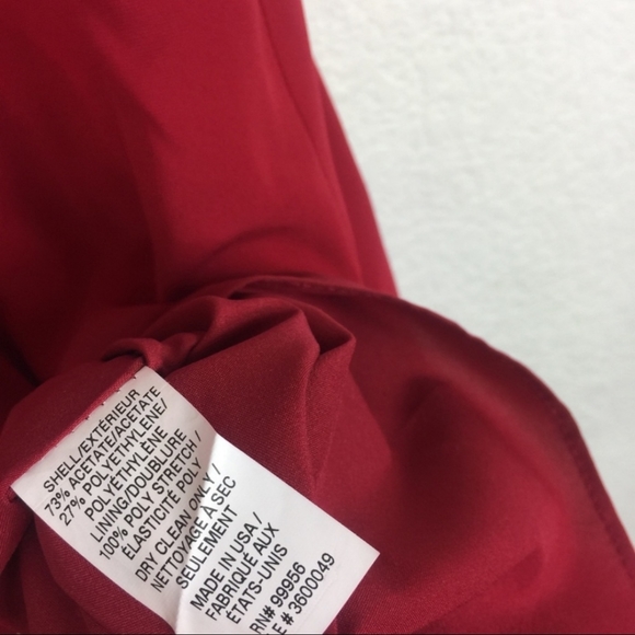 Shoshanna Red Laight Cold Shoulder Dress- GORG!! - Picture 8 of 16